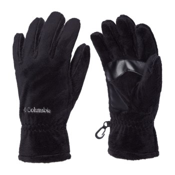Columbia Ženske Rukavice - Pearl Plush Crne | PDQA-59276